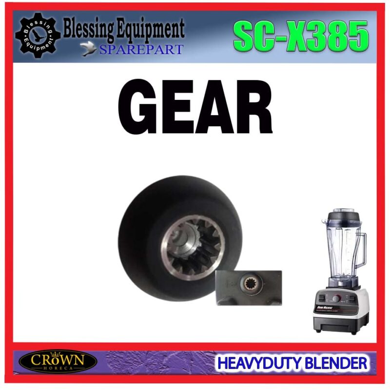SC-X385 SPAREPART GIGI KONEKTOR | GEAR Heavyduty Blender CROWN SC X385 MUSHROOM GEAR | CONNECTOR GEAR BLENDER SCX385 CROWN