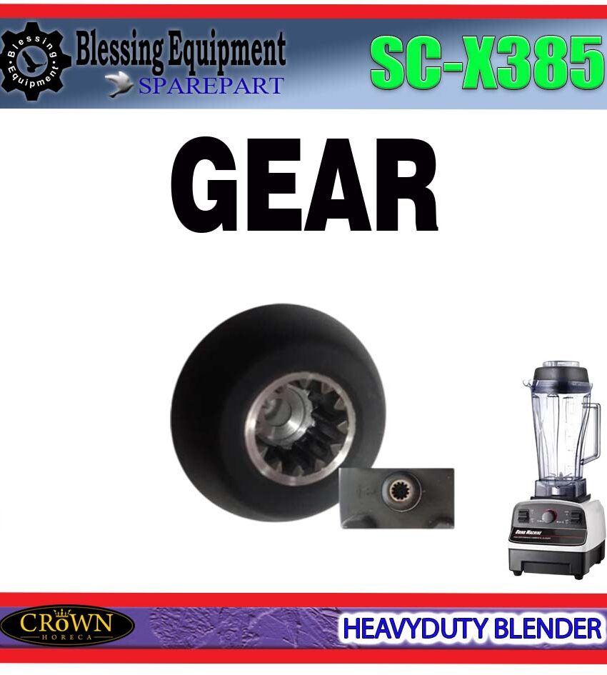 SC-X385 SPAREPART GIGI KONEKTOR | GEAR Heavyduty Blender CROWN SC X385 MUSHROOM GEAR | CONNECTOR GEAR BLENDER SCX385 CROWN