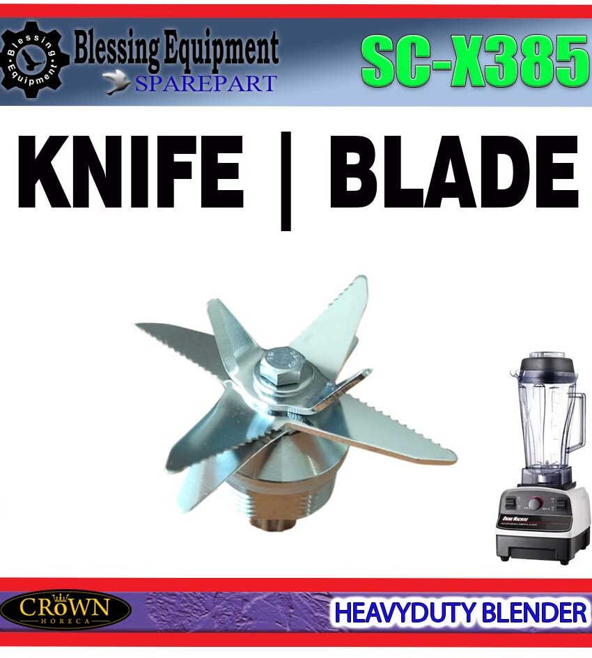 SC-X385 SPAREPART KNIFE | PISAU | BLADE 6 MATA Heavyduty Blender CROWN SC X385 KNIFE ASSEMBLY | BLADE ASSEMBLY | PISAU 6 MATA BLENDER SCX385 CROWN