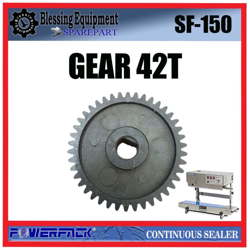 SF-150 SPAREPART GEAR 42T Continuous Band Sealer POWERPACK SF 150 RODA GIGI 42 MESIN SEALER SF150 POWERPACK - Image 5