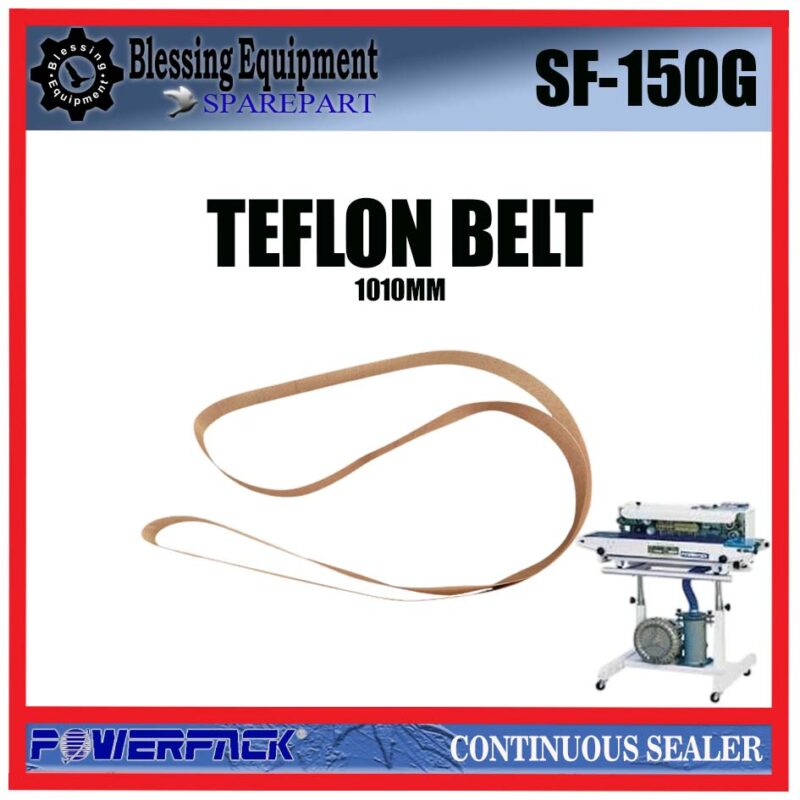 SF-150G SPAREPART KAIN TEFLON | TEFLON BELT 50,5CM | 15 X 1010 MM Continuous Band Sealer POWERPACK SF 150G SABUK TEFLON 50,5CM MESIN SEALER PACKAGING POWERPACK SF150G - Image 6