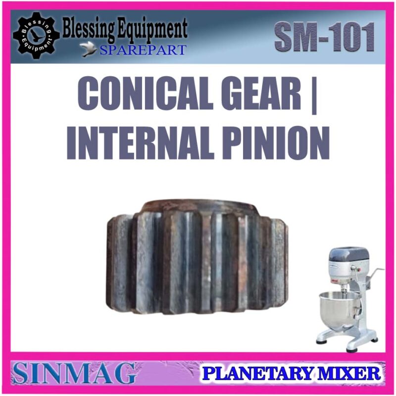 SM-101 SPAREPART GEAR PINION 18T Planetary Mixer SINMAG SM 101 RODA GIGI PINION | GEAR 18 GIGI MESIN PENGADUK ADONAN | MIXER SM101 SINMAG SM-101 SPAREPART GEAR PINION 18T Planetary Mixer SINMAG SM 101 RODA GIGI PINION | GEAR 18 GIGI MESIN PENGADUK ADONAN | MIXER SM101 SINMAG - Image 4
