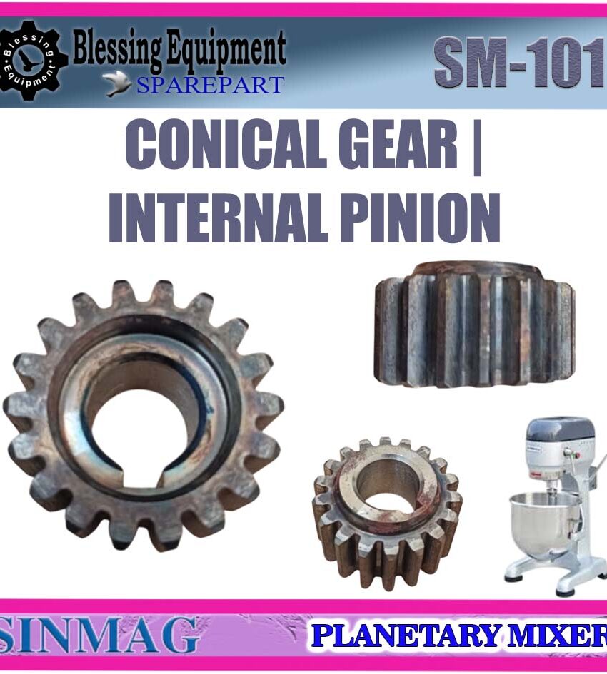 SM-101 SPAREPART GEAR PINION 18T Planetary Mixer SINMAG SM 101 RODA GIGI PINION |  GEAR 18 GIGI MESIN PENGADUK ADONAN | MIXER SM101 SINMAG