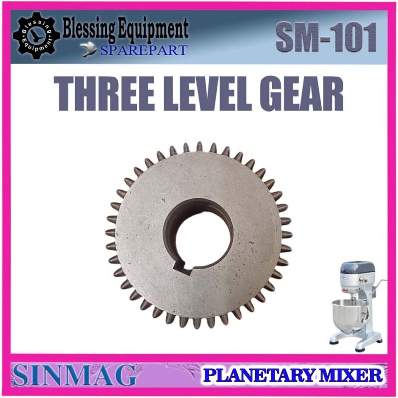 SM-101 | LP-101 SPAREPART THREE LEVEL GEAR 10L Planetary Mixer SINMAG LUNPANG SM 101 LP 101 GIGI SUSUN 3 TINGKAT | THREE PLY GEAR | GIGI TRANSMISI TINGKAT MIXER 10LITER SM101 LP101 SINMAG LUNPANG - Image 6