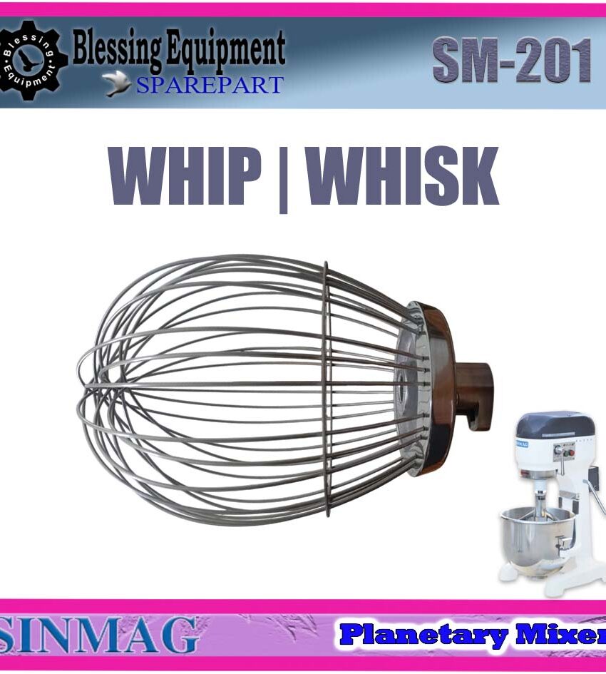 SM-201 LP-201 SPAREPART WHIP | WHISK 20L Planetary Mixer SINMAG LUNPANG SM 201 LP 201 PENGADUK KAWAT |  ALAT PENGOCOK BENTUK BALON UNTUK MESIN PENGADUK ADONAN 20 LITER SM201 LP201 SINMAG LUNPANG