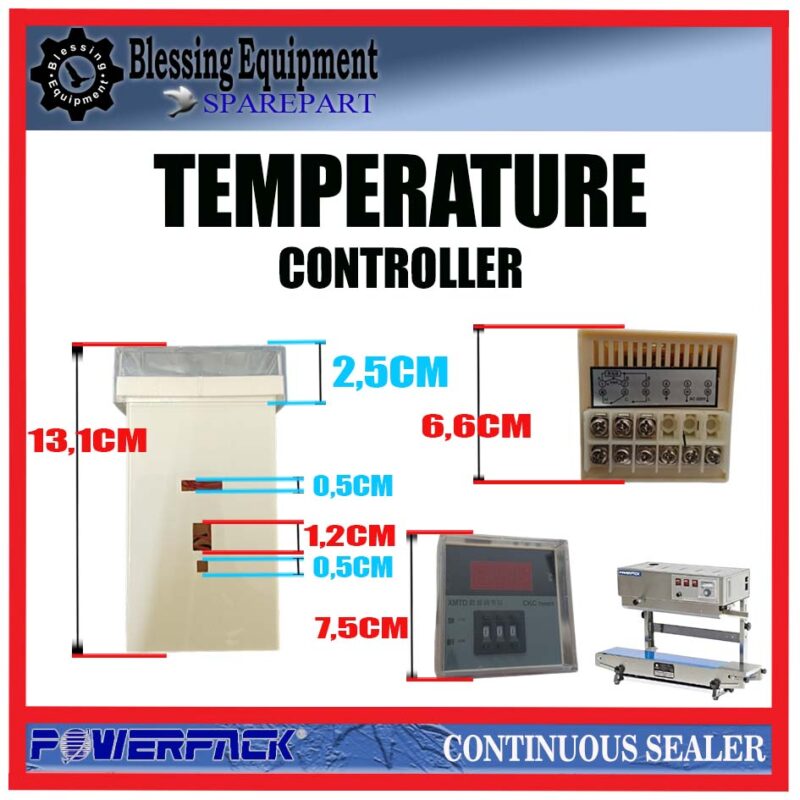 SPAREPART PENGATUR SUHU | TEMPERATURE CONTROLLER XMTD-2001 Continuous Band Sealer POWERPACK XTMD - Image 2