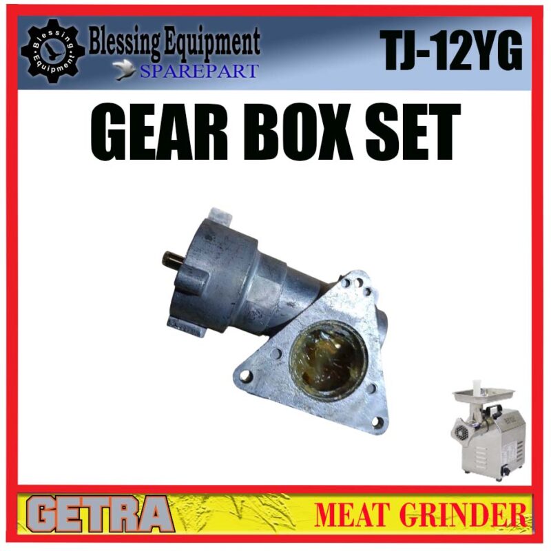 TJ-12YG SPAREPART GEAR BOX SET Meat Grinder GETRA TJ 12YG GEAR BOX ASSEMBLY | RODA GIGI MESIN PENGGILING DAGING TJ12YG GETRA - Image 2