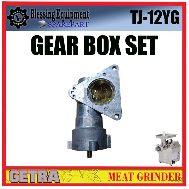 TJ-12YG SPAREPART GEAR BOX SET Meat Grinder GETRA TJ 12YG GEAR BOX ASSEMBLY | RODA GIGI MESIN PENGGILING DAGING TJ12YG GETRA