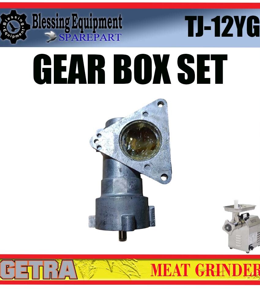 TJ-12YG SPAREPART GEAR BOX SET Meat Grinder GETRA TJ 12YG GEAR BOX ASSEMBLY | RODA GIGI MESIN PENGGILING DAGING TJ12YG GETRA