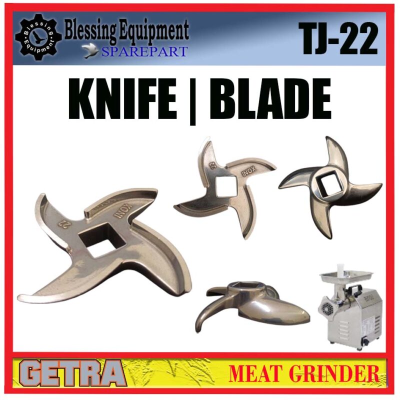 TJ-12 | TJ-22 SPAREPART KNIFE Meat Grinder GETRA TJ 12 | TJ 22 PISAU | BLADE MESIN PENGGILING DAGING TJ12 TJ22 GETRA