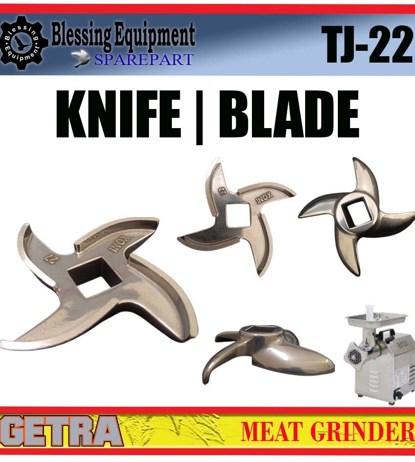 TJ-12 | TJ-22 SPAREPART KNIFE Meat Grinder GETRA TJ 12 | TJ 22 PISAU | BLADE MESIN PENGGILING DAGING TJ12 TJ22 GETRA