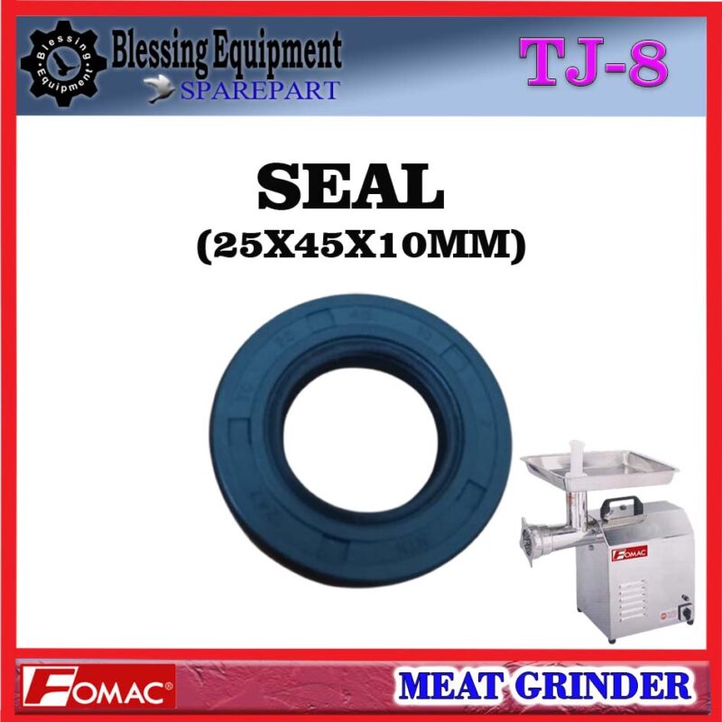 TC-8 TJ-8 SPAREPART SEAL 25 X 45 X 10 MM Meat Grinder FOMAC TC 8 TJ 8 KARET | SEGEL | OIL SEAL 25X45X10 MESIN PENGGILING DAGING TC8 TJ8 FOMAC - Image 3