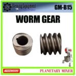 GM-B15 SPAREPART GEAR ULIR | WORM GEAR Planetary Mixer 15L GOMESIN WORM SHAFT | GEAR SPIRAL | GEAR RODA CACING UNTUK MESIN PENGADUK ADONAN 15 LITER GMB15 GOMESIN