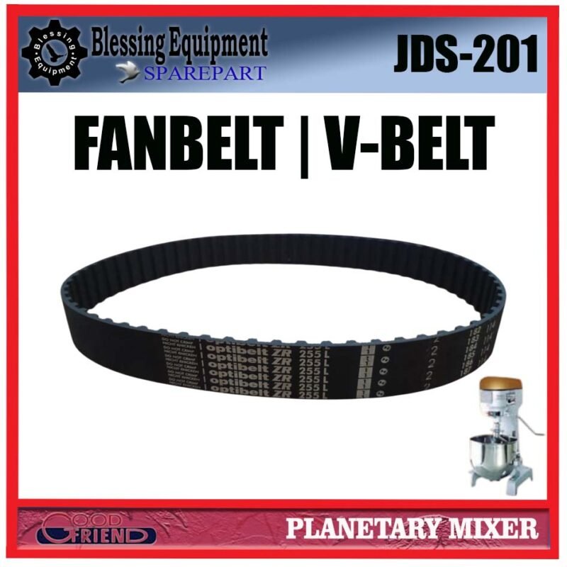 JDS-201 SPAREPART FANBELT | V-BELT Planetary Mixer GOOD FRIEND JDS 201 TIMING BELT | SABUK BERGERIGI UNTUK MESIN PENGADUK ADONAN JDS201 GOOD FRIEND - Image 5