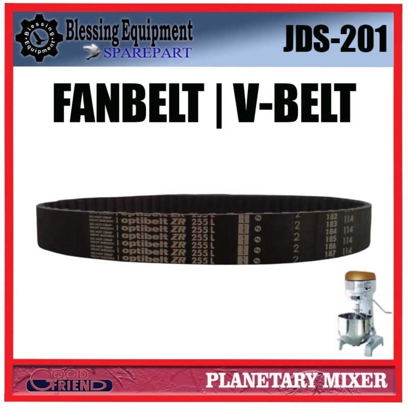 JDS-201 SPAREPART FANBELT | V-BELT Planetary Mixer GOOD FRIEND JDS 201 TIMING BELT | SABUK BERGERIGI UNTUK MESIN PENGADUK ADONAN JDS201 GOOD FRIEND - Image 4