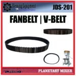 JDS-201 SPAREPART FANBELT | V-BELT Planetary Mixer GOOD FRIEND JDS 201 TIMING BELT | SABUK BERGERIGI UNTUK MESIN PENGADUK ADONAN JDS201 GOOD FRIEND