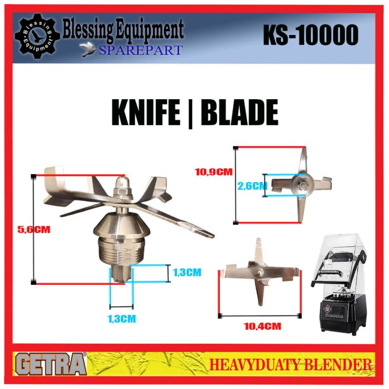 KS-10000 SPAREPART BLADE SET | PISAU LENGKAP | KNIFE SET Heavyduty Blender GETRA KS 10000 PISAU | BILAH PISAU LENGKAP BLENDER GETRA KS10000 KS-10000 SPAREPART BLADE SET | PISAU LENGKAP | KNIFE SET Heavyduty Blender GETRA KS 10000 PISAU | BILAH PISAU LENGKAP BLENDER GETRA KS10000 - Image 2