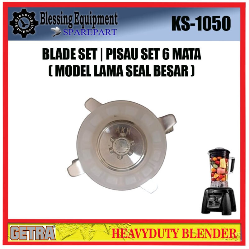 KS-1050 GETRA SPAREPART BLADE SET 6 | PISAU MATA 6 LENGKAP | KNIFE SET 6 MATA Heavyduty Blender GETRA KS 1050 6 BILAH MATA | KNIFE 6 BLENDER BLADE GROUP 6 GETRA KS1050 - Image 3