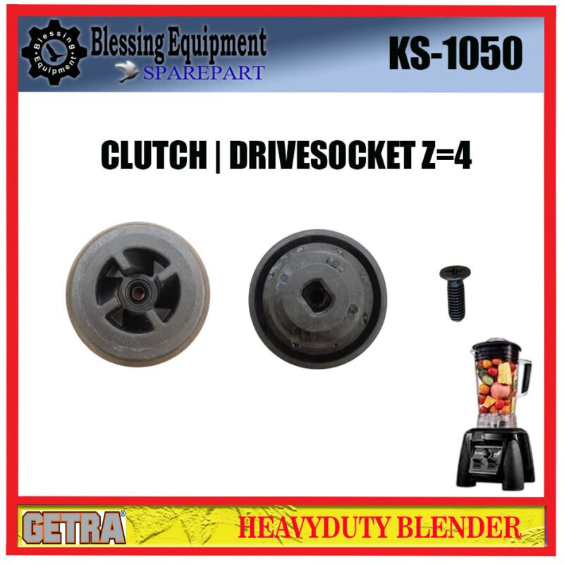 KS-1050 SPAREPART CLUTCH 4 | CLUTCH 4 CLUTCH MUSHROOM Heavyduty Blender GETRA KS 1050 DRIVESOCKET 4 MATA | DRIVESOCKET 4 MATA BLENDER KS1050 GETRA - Image 5