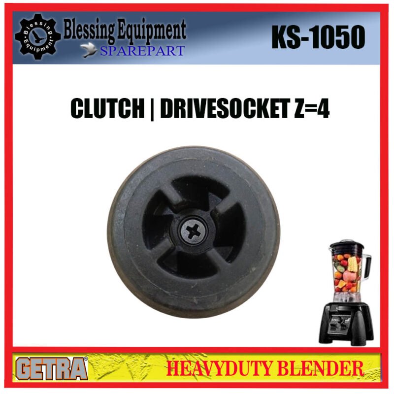 KS-1050 SPAREPART CLUTCH 4 | CLUTCH 4 CLUTCH MUSHROOM Heavyduty Blender GETRA KS 1050 DRIVESOCKET 4 MATA | DRIVESOCKET 4 MATA BLENDER KS1050 GETRA - Image 2