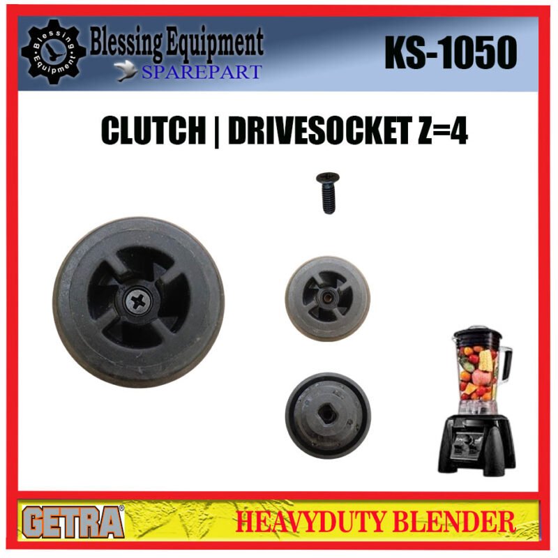 KS-1050 SPAREPART CLUTCH 4 | CLUTCH 4 CLUTCH MUSHROOM Heavyduty Blender GETRA KS 1050 DRIVESOCKET 4 MATA | DRIVESOCKET 4 MATA BLENDER KS1050 GETRA - Image 4