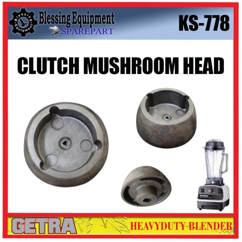 KS-778 SPAREPART GEAR SOCKET | CLUTCH | CLUTCH MUSHROOM HEAD Heavyduty Blender GETRA KS 778 CLUTCH BENTUK KEPALA JAMUR | KONEKTOR | KOPLING PENGGERAK BLENDER KS778 GETRA KS-778 SPAREPART GEAR SOCKET | CLUTCH | CLUTCH MUSHROOM HEAD Heavyduty Blender GETRA KS 778 CLUTCH BENTUK KEPALA JAMUR | KONEKTOR | KOPLING PENGGERAK BLENDER KS778 GETRA