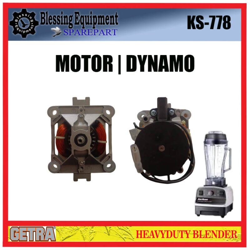 KS-778 SPAREPART MOTOR | DINAMO Blender GETRA PENGGERAK BLENDER KS 778 DINAMO GETRA KS-778 SPAREPART MOTOR | DINAMO Blender GETRA PENGGERAK BLENDER KS 778 DINAMO GETRA - Image 4