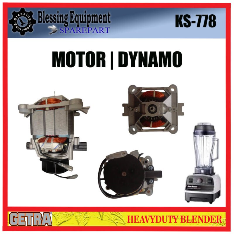 KS-778 SPAREPART MOTOR | DINAMO Blender GETRA PENGGERAK BLENDER KS 778 DINAMO GETRA KS-778 SPAREPART MOTOR | DINAMO Blender GETRA PENGGERAK BLENDER KS 778 DINAMO GETRA - Image 2