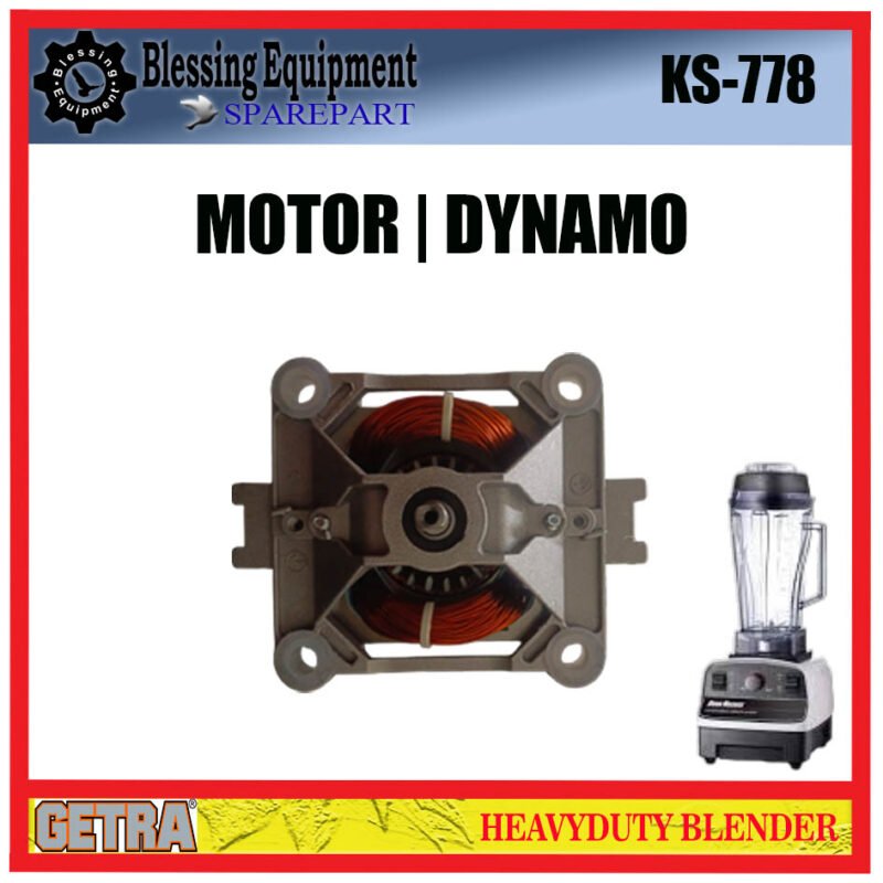 KS-778 SPAREPART MOTOR | DINAMO Blender GETRA PENGGERAK BLENDER KS 778 DINAMO GETRA KS-778 SPAREPART MOTOR | DINAMO Blender GETRA PENGGERAK BLENDER KS 778 DINAMO GETRA - Image 3
