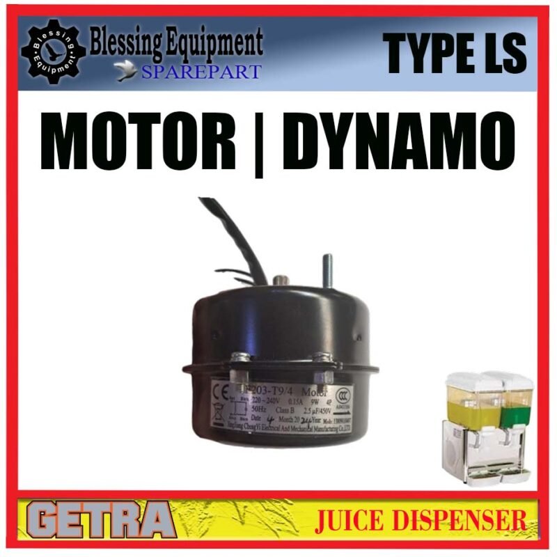 LS-12X1 LS-12X2 LS-12X3 SPAREPART MOTOR | DYNAMO Juice Dispenser GEA GETRA TYPE LS DINAMO | MOTOR PENGGERAK UTAMA MESIN PENDINGIN MINUMAN LS GEA GETRA