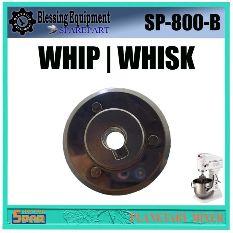SP-800-B SPAREPART WHIP | WHISK 8L Planetary Mixer SPAR SP 800 B CAMBUK | ALAT PENGADUK BENTUK BALON | ALAT PENGOCOK TELUR UNTUK MESIN ADONAN 8 LITER SP800B SPAR - Image 4