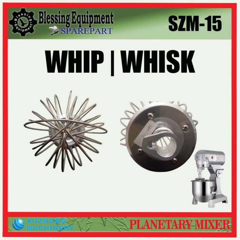 SZM-15 SPAREPART WHIP | WHISK Planetary Mixer 15L XUZHONG SZM 15 PENGADUK BERBENTUK BALON UNTUK MESIN PENGADUK ADONAN | MIXER 15 LITER SZM15 XUZHONG - Image 4