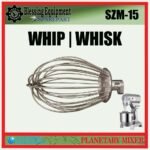 SZM-15 SPAREPART WHIP | WHISK Planetary Mixer 15L XUZHONG SZM 15 PENGADUK BERBENTUK BALON UNTUK MESIN PENGADUK ADONAN | MIXER 15 LITER SZM15 XUZHONG