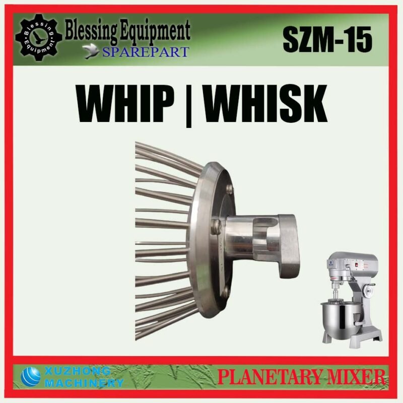SZM-15 SPAREPART WHIP | WHISK Planetary Mixer 15L XUZHONG SZM 15 PENGADUK BERBENTUK BALON UNTUK MESIN PENGADUK ADONAN | MIXER 15 LITER SZM15 XUZHONG - Image 5