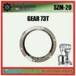 SZM-20 SPAREPART INNER GEAR 73 TEETH | INTERNAL GEAR 73T Planetary Mixer 20L XUZHONG SMZ 20 RING GEAR | RODA PENGGERAK INTERNAL 73 GIGI UNTUK MESIN PENGADUK ADONAN 20 LITER SZM20 XUZHONG