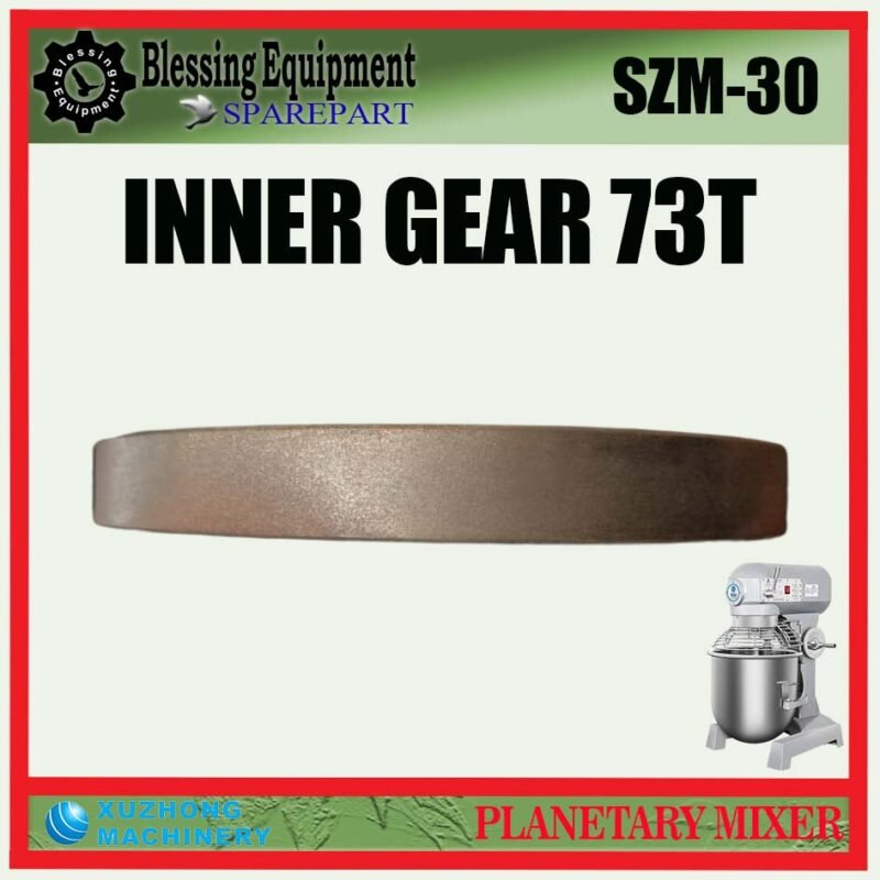 SZM-30 SPAREPART INNER GEAR 73 TEETH | INTERNAL GEAR 73T Planetary Mixer XUZHONG SZM 30 RING GEAR | RODA PENGGERAK 73 GIGI UNTUK MESIN PENGADUK ADONAN SZM30 XUZHONG - Image 5