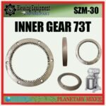 SZM-30 SPAREPART INNER GEAR 73 TEETH | INTERNAL GEAR 73T Planetary Mixer XUZHONG SZM 30 RING GEAR | RODA PENGGERAK 73 GIGI UNTUK MESIN PENGADUK ADONAN SZM30 XUZHONG