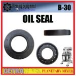 B-30 SPAREPART SEAL | OIL SEAL 30X52X10 Planetary Mixer 30L GETRA B 30 SEGEL HITAM | PENYEGEL KARET HITAM 3CM X 5,2CM X 1CM UNTUK MESIN PENGADUK ADONAN 30 LITER B30 GETRA