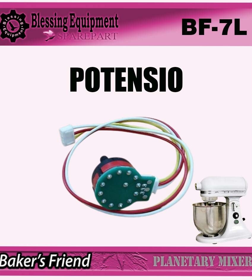 BF-7L SPAREPART POTENSIO | POTENSIOMETER Planetary Mixer 7L BAKERS FRIEND BF 7L PENGATUR KECEPATAN UNTUK MESIN PENGADUK ADONAN 7 LITER BF7L BAKERS FRIEND