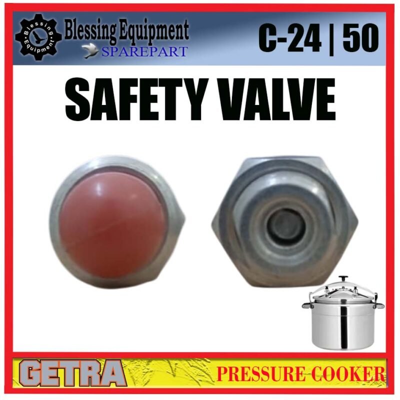 C-24 - C-50 SPAREPART PRESSURE LIMITING VALVE | SAFETY VALVE Pressure Cooker GETRA C 24 - C 50 KATUP PENGAMAN UNTUK PANCI PRESTO C24 - C50 GETRA - Image 4