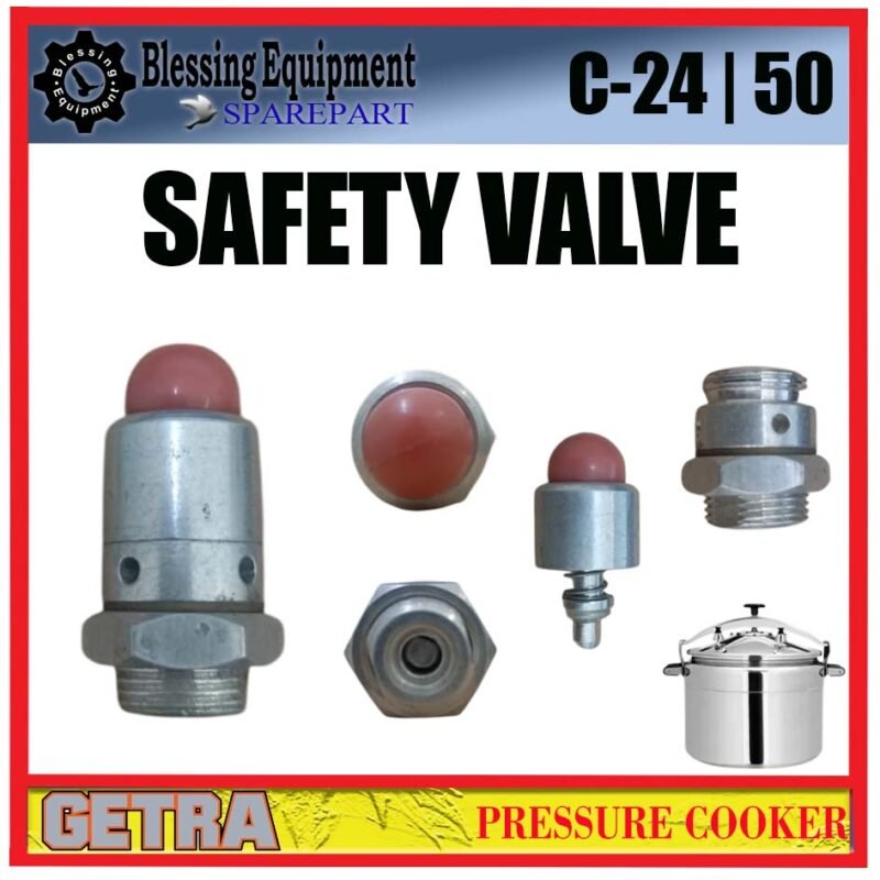 C-24 - C-50 SPAREPART PRESSURE LIMITING VALVE | SAFETY VALVE Pressure Cooker GETRA C 24 - C 50 KATUP PENGAMAN UNTUK PANCI PRESTO C24 - C50 GETRA - Image 3