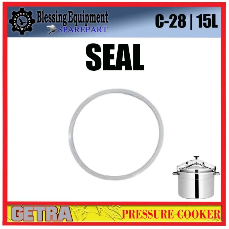 C-28 15L SPAREPART SEAL | SILICONE SEAL | SEAL COVER Commercial Pressure Cooker GETRA C 28 15 L SILICONE GASKET | SEGEL KARET TUTUP PANCI PRESTO KAPASITAS 15 LITER C28 GETRA