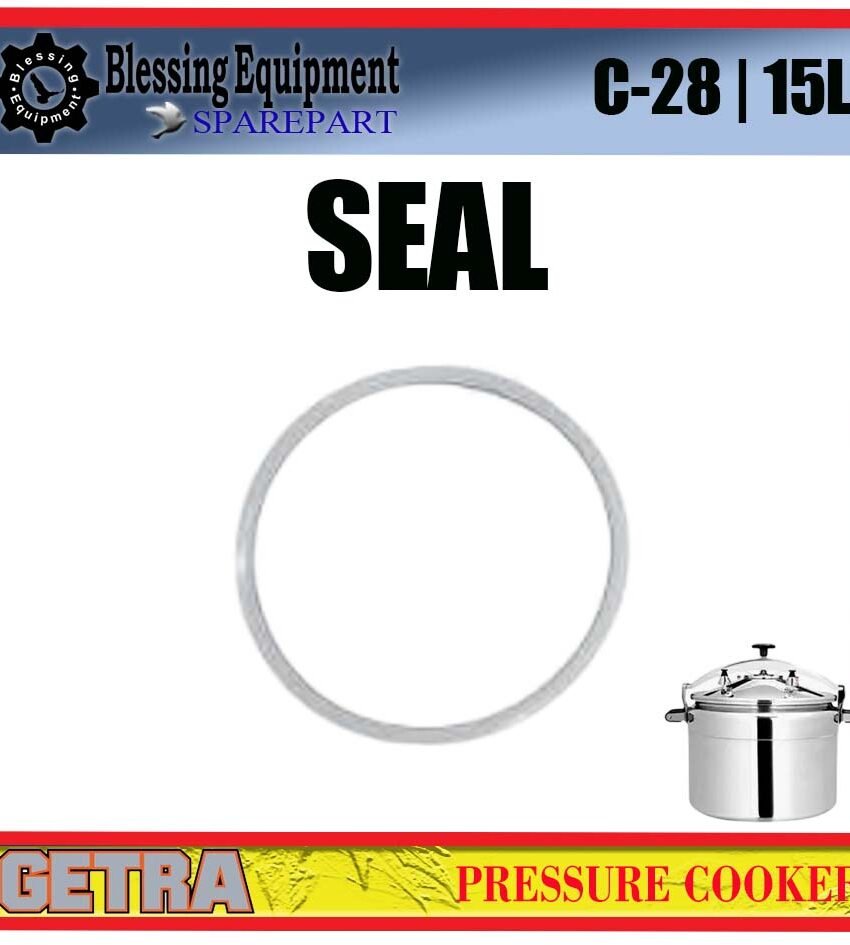 C-28 15L SPAREPART SEAL | SILICONE SEAL | SEAL COVER Commercial Pressure Cooker GETRA C 28 15 L SILICONE GASKET | SEGEL KARET TUTUP PANCI PRESTO KAPASITAS 15 LITER C28 GETRA