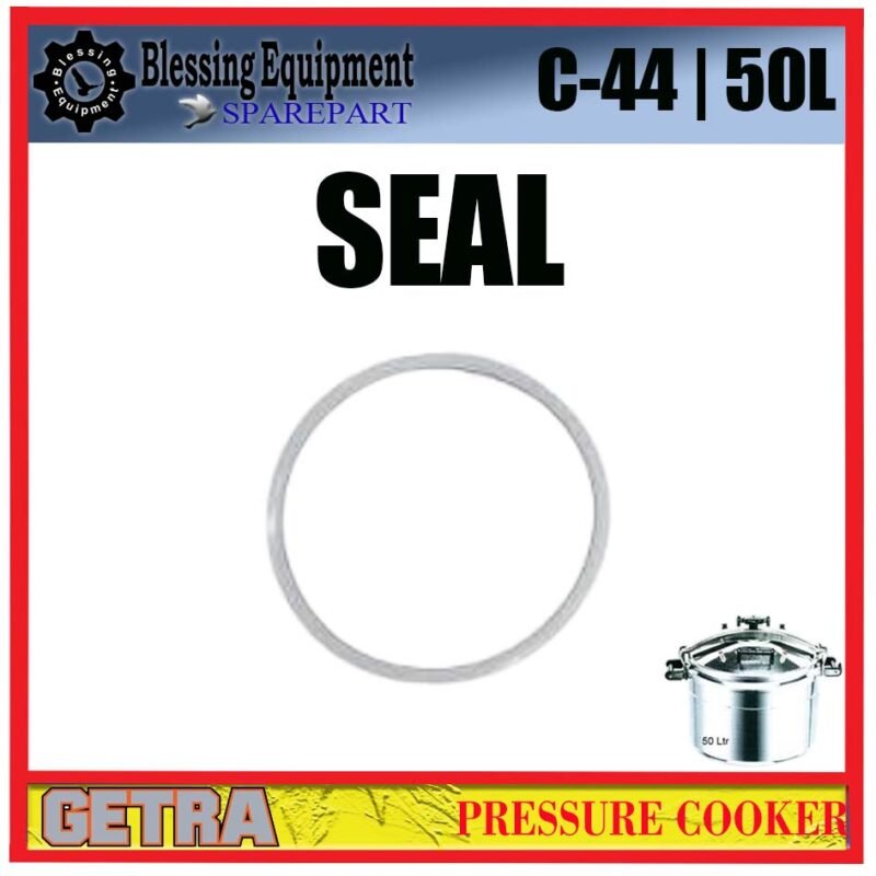 C-44 50L SPAREPART SILICONE SEAL D=42 | SEAL COVER Commercial Pressure Cooker GETRA C 44 50 L SEAL | KARET SEAL | SEGEL KARET 42CM TUTUP PANCI PRESTO KAPASITAS 50 LITER C44 GETRA