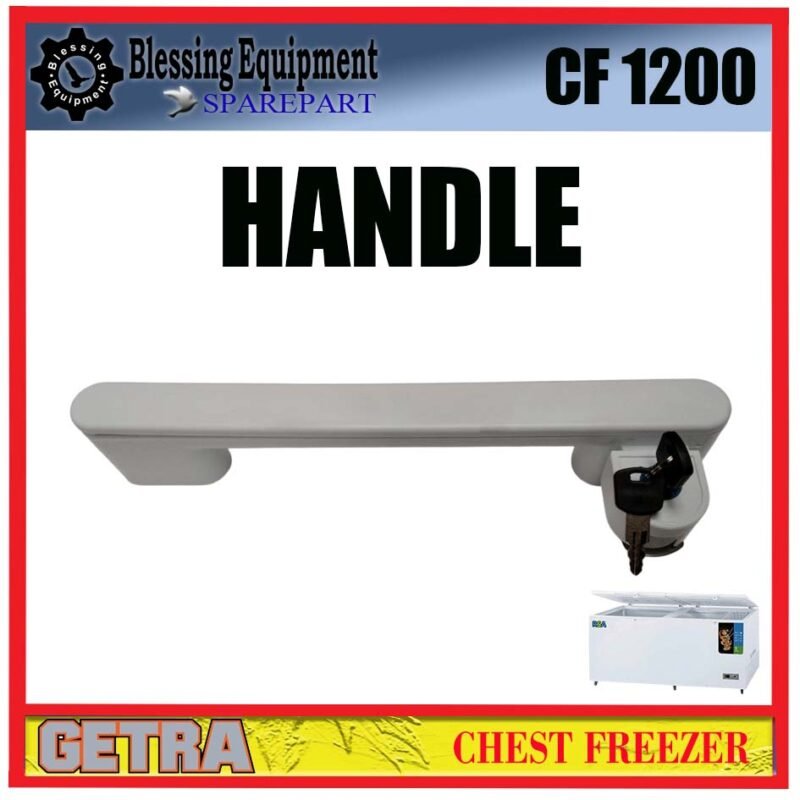 CF-1200 SPAREPART GAGANG | DOOR HANDLE Chest Freezer RSA GEA GETRA CF 1200 HANDLE | PEGANGAN PINTU FREEZER BOX PETI CF1200 RSA GEA GETRA