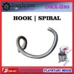 DMX-H20 SPAREPART HOOK | SPIRAL Planetary Mixer 20L FOMAC DMX H20 Hook Shape Beater | KAIT | ALAT PENGADUK BERBENTUK KAIL UNTUK MESIN PENGADUK ADONAN 20LITER DMXH20 FOMAC