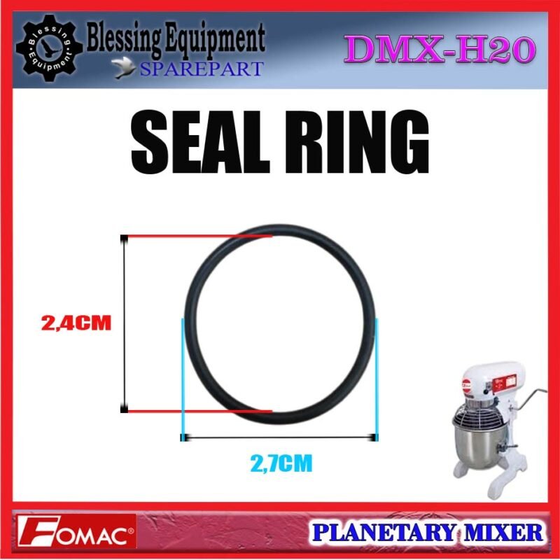 DMX-H20 SPAREPART SEAL | SEAL RING Planetary Mixer 20L FOMAC DMX H20 O-RING | SEAL RING | KARET SEGEL MESIN PENGADUK ADONAN 20 LITER DMXH20 FOMAC - Image 2