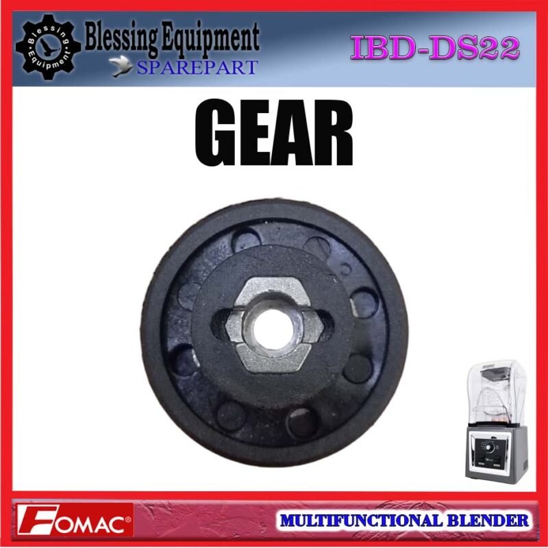 IBD-DS22 SPAREPART KOPLING | DRIVE SOCKET | GEAR Multifunctional Ice Blender FOMAC IBD DS22 MUSHROOM COUPLER | COUPLING | RODA GIGI | KONEKTOR SOKET GIR BLENDER IBDDS22 FOMAC - Image 5