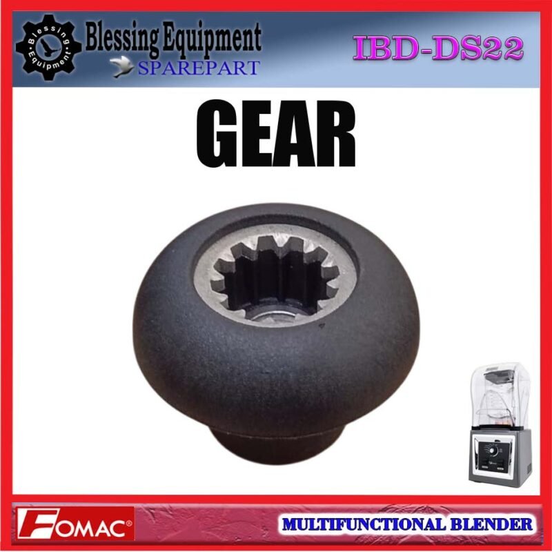 IBD-DS22 SPAREPART KOPLING | DRIVE SOCKET | GEAR Multifunctional Ice Blender FOMAC IBD DS22 MUSHROOM COUPLER | COUPLING | RODA GIGI | KONEKTOR SOKET GIR BLENDER IBDDS22 FOMAC