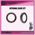 BF-15 SPAREPART INNER GEAR 57 TEETH | INTERNAL GEAR 57T Planetary Mixer 15L BAKER'SFRIEND BF 15 RING GEAR | RODA PENGGERAK INTERNAL 57 GIGI UNTUK MESIN PENGADUK ADONAN 15 LITER BF15 BAKERS FRIEND